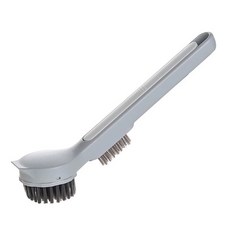 多用途可替換刷頭清潔刷, 兩種刷頭, 長柄防滑手柄, 懸掛設計, 單色, 1入