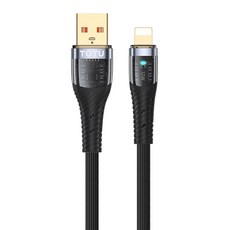 TOTU 拓途 CB-8系列 Lightning - USB Cable iPhone 充電線 傳輸線 編織快充線 50g, 1.5m, 黑色, 1條