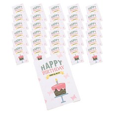 泰坦生日紀念日感謝卡, 蛋糕蠟燭, 50個