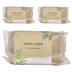 收納王妃 左手香植萃舒緩皂-溫和清潔、舒緩保濕、草本香氛, 200g, 3入