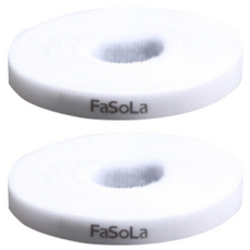 日本 FaSoLa Hikiss 電線整理魔鬼氈束帶 白色 5m, 灰色, 2個