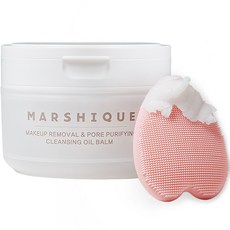 MARSHIQUE 淨化黑頭卸妝膏+洗臉刷, 100g, 1組
