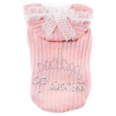 퍼피엔젤 애견 프린세스 스웨터, 핑크, 1개