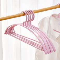 살림의기술 어깨뿔방지 니트 옷걸이, 핑크, 10개