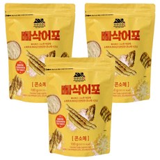 빠삭어포 콘소메, 100g, 3개