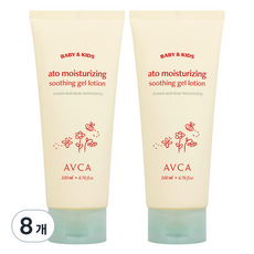 AVCA Baby&Kids Ato保濕舒緩凝膠 無香, 200ml, 8條