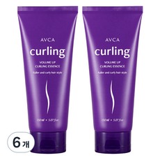 아브카 볼륨 업 컬링 헤어 에센스, 6개, 150ml