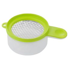 網型切蛋器, 耐熱140度, 耐熱120度, 可在盒子中將切細的白煮蛋與美乃滋一起攪拌, FG-5111, 1個