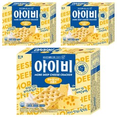 HAITAI 海太 IVY重起司蘇打餅乾, 270g, 3盒