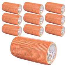 Hi Today 導熱特大瀏海髮捲, 10個, 橘色