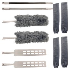 Living Tailor 縫隙除塵拖把 + 超細纖維墊 2p + 多功能除塵撣套組, 2套