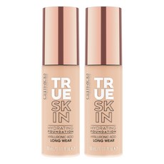 캐트리스 트루 스킨 하이드레이팅 파운데이션 30ml, 007 쿨누드, 2개