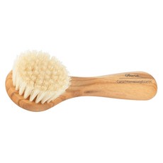 fA brushes FALLER德國芙樂森詠木香 橄欖木白豚鬃微循環臉部頸部按摩刷, 橄欖木, 1支, 1支