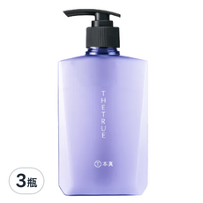 THE TRUE 本真 烏木養髮肌能修護素 澎潤滋養 香氛潤澤 310ml, 3瓶