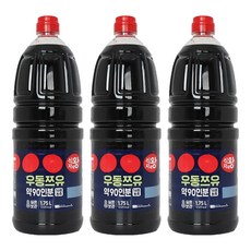 식자재왕 우동쯔유, 1.75L, 3개
