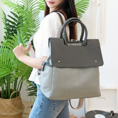 FROM HEAVEN 女士媽媽上班族背包, 灰色的