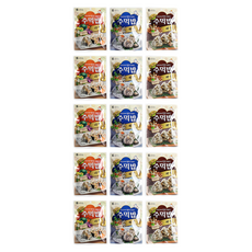 맛있는풍경 주먹밥 야채 + 버섯 + 해물, 72g, 5세트