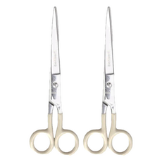 HIGHTIDE penco 不鏽鋼剪刀, 附收納套, 長17.5CM 寬6CM, 白色, 2個