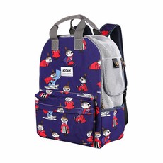 Dogismile DS 透氣後背包 聯名款 建議載重小於7公斤寵物 輕量包 左右兩側透氣網 透氣網布背部 大口袋設計, 深藍色, 1個, 43 x 32 x 18cm