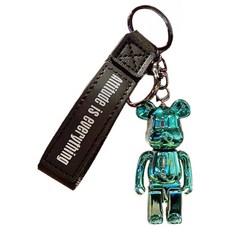 엘쏘 블링 미러 베어 백팩 키링 FREE(3.5 x 6.5 cm), 그린, 1개