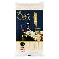 matsudaisoba 松代蕎麥善屋 善屋素麵 中, 600g, 1包
