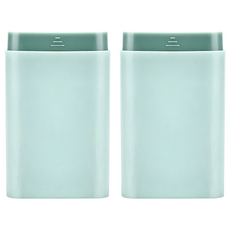 多功能口袋型藥品小物收納盒 9.6 x 6 x 2cm 顏色隨機 67g, 2個