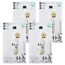찬샘 하루 막걸리 키트, 530g, 4개