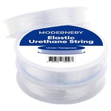 모더너리 DIY 비즈공예 재료 고탄성 우레탄 줄 1mm, 투명, 3개