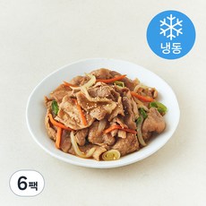 홈스쿡 한돈 양념불고기 (냉동), 400g, 6팩