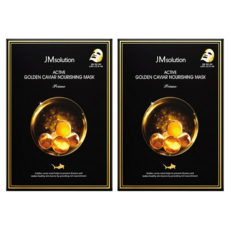 JMsolution 肌司研 黃金魚子醬賦活精潤面膜, 30ml, 2盒, 10片