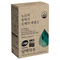 Danbaekharu 北歐 rTG Omega 精華, 1個, 30顆