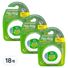 네오메디칼 가는치실 왁스, 50m, 1개입, 18개