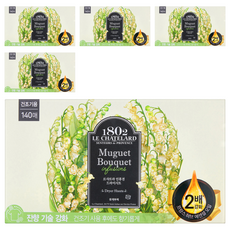 1802 LE CHATELARD 雙倍柔順香氛烘衣紙 鈴蘭花束香 140張, 6盒