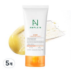코리아나 앰플엔 VC샷 슬리핑 수면팩, 100ml, 5개
