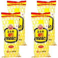 오뚜기 고소한 골드 마요네스, 500g, 4개