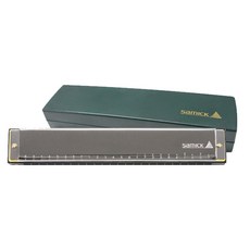 samick 三益樂器 顫音口琴 STH-24MN/M, 銀色