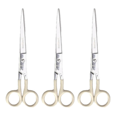 HIGHTIDE penco 不鏽鋼剪刀, 附收納套, 長17.5CM 寬6CM, 白色, 3個