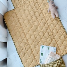 베메르 휴대용 기저귀 매트, 허니옐로우, 1개