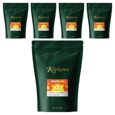 Kapkawa MONSTER BEAN 檸檬風味咖啡, 手沖（中研磨）, 500g, 5個