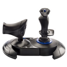 THRUSTMASTER 圖馬斯特 飛行搖桿 + 油門 支援PC/PS4/PS5, T.Flight Hotas 4, 1個