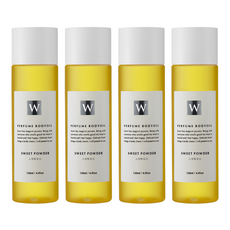화이트센트 향기좋은 모이스처 마사지 바디오일 스윗파우더, 4개, 120ml