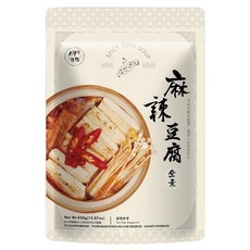 大甲佳旭 麻辣豆腐 全素 非基改豆腐, 450g, 1包