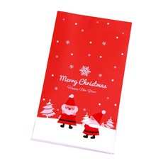 Inp 聖誕窗餅乾袋 紅色 12 x 20 cm, 1入, 200個