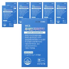 NUTRICORE 葉黃素和黃質營養補充劑, 30顆, 7個