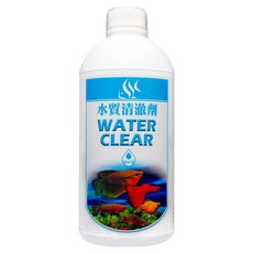 AQUAFUN 水之樂 水質清澈劑 清除水中雜質 除異味, 1L, 1瓶