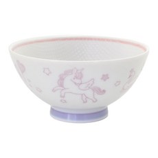 Mother garden 不易沾飯粒 飯碗 小 10.8 x 5.5cm, 獨角獸, 1個