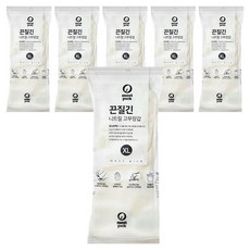 모스트픽 끈질긴 니트릴 고무장갑 양손착용, 화이트, 특대(XL), 6개