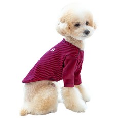PETSLAND 寵物可麗餅T恤, 紅色