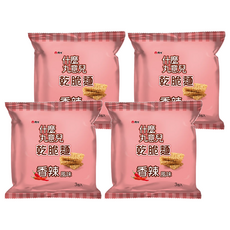 維力 什麼丸意兒 乾脆麵 香辣風味 3入組, 105g, 4袋