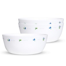 바칠레 유로피안 카모마일 면기 대, 화이트, 3개